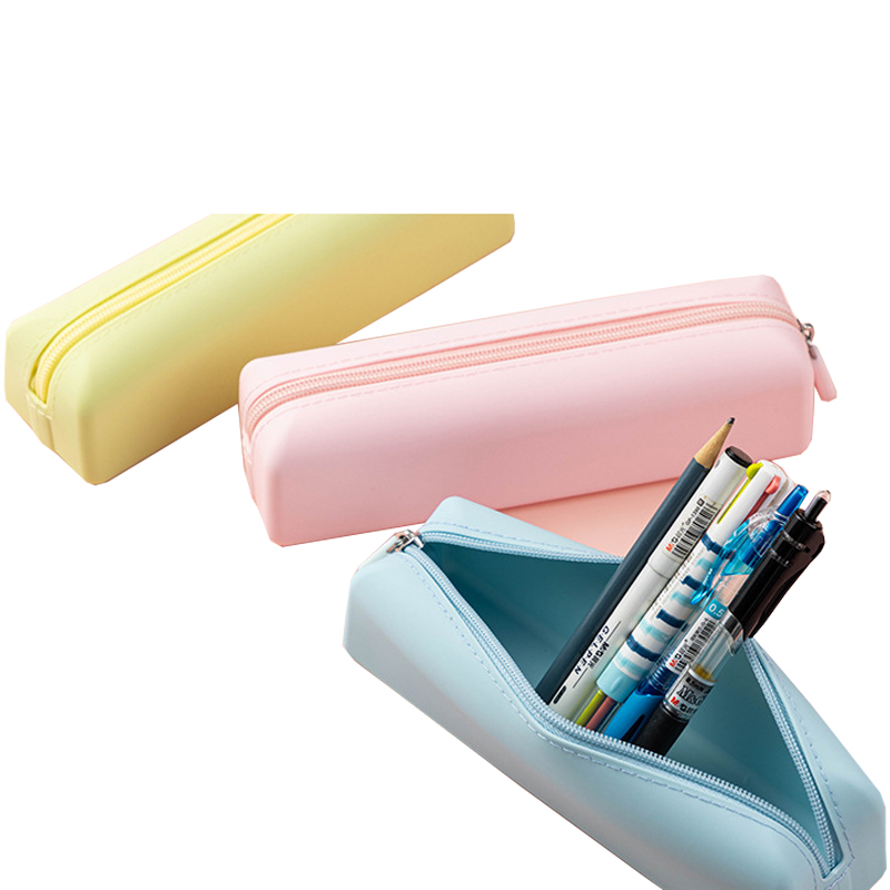 Rectangular Silicone Pencil Case
