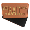 3x2inch PVC Patch With Hook Backing