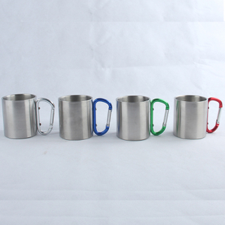 7oz Metal Carabiner Mugs