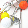 Mini Golf Club Keychain Pendant Key Ring