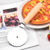 remium 2-Pieces Stainless Steel Pizza Kit Wheel Cutter Slicer Spatula Shovel