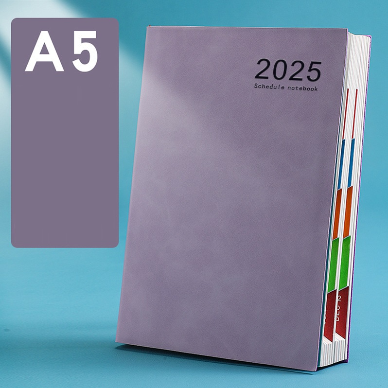 2025 PU Leather Daily Notebook