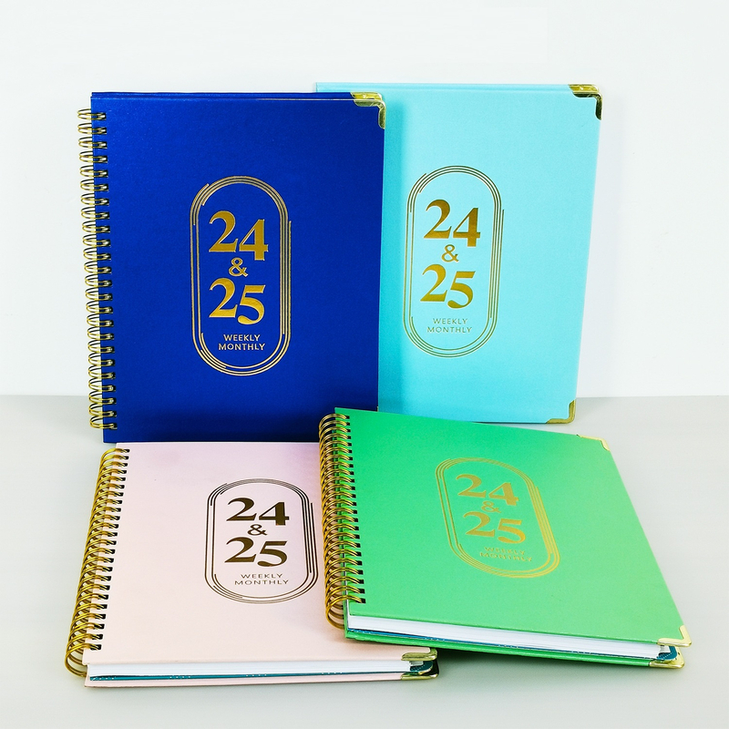 2024-2025 Weekly Monthly Planner Spiral Notebook