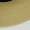 Wide Rim Summer Beach Floppy Straw Band Hat