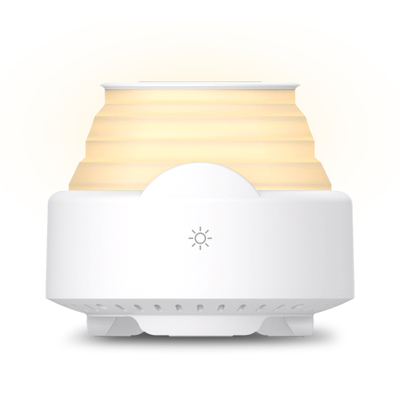 Night Lights Wireless Bluetooth Speaker Touch Sensor Bedside Warm Light Night Lamp with Wireless Charging