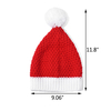 Red White Knitted Santa Hat Santa Hat Christmas Knitted Hat for Winter