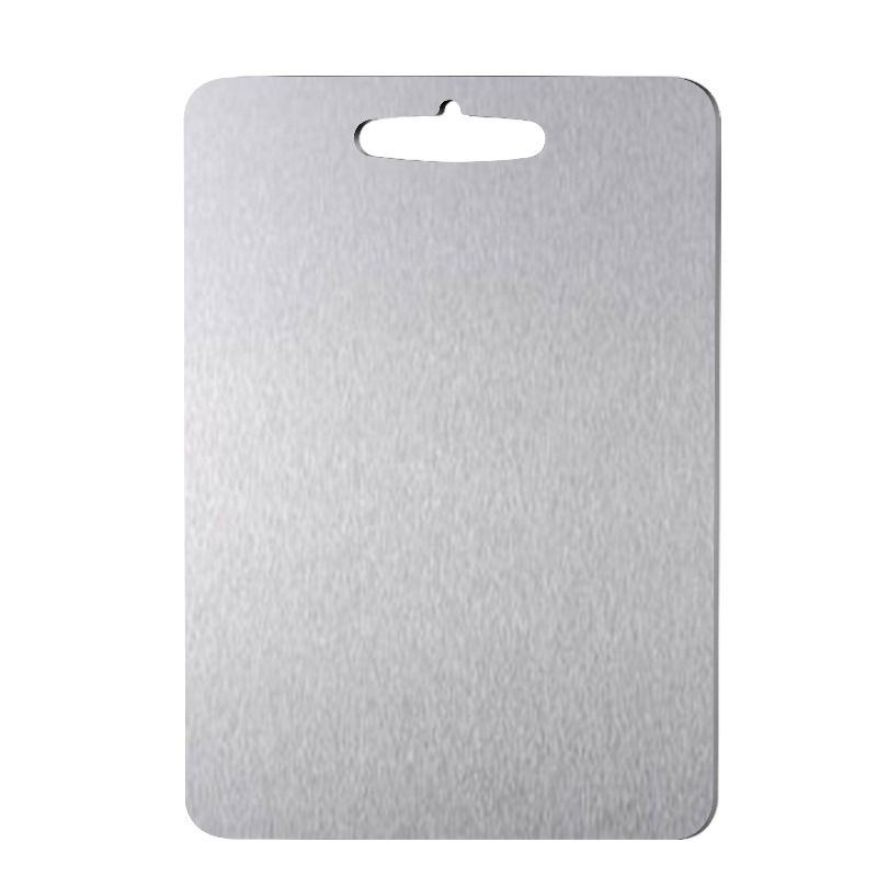 Stainless Steel Fruit Cutting Board for Kitchen Vegetables Choping Board Kitchen Butcher Block for Meat Cheese