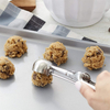 Stainless Steel Ice Cream Scooper with Trigger Cookie Scoops for Baking Easy to Clean Highly Durable Ergonomic Handle