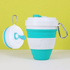 Collapsible Coffee Cup Portable Foldable Travel Coffee Mug 12oz/ 350ml Durable and Reusable Camping Cup