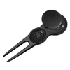 Zinc Alloy Golf Divot Tool W/ Textured Grip and Ball Marker