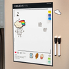 Custom Any Shape Logo Design Fridge Magnetic Memo Pads Whiteboard