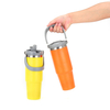 Double-wall Stainless Steel Insulated Tumbler with Dual-Drink Lid and Handle - 20oz/30oz/40oz