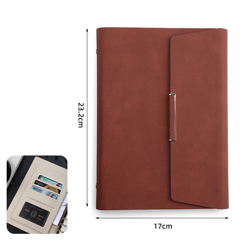 Business Premium Notebook Executive Journal Leather Cover Office Journal Notebook For Quicknotes Meetings