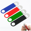 Heavy Duty Stainless Steel Flat Beer Bottle Opener; 7 Inch Bar Blade Solid Bottle Cap Opener