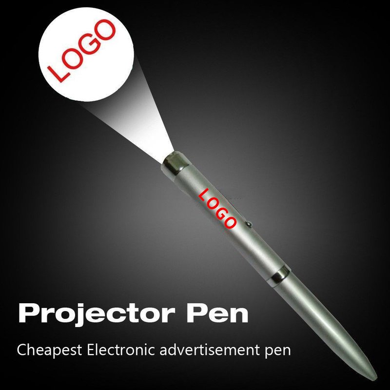 Promotional LED Logo Projector Pen - Buy Ballpoint Pens, LED logo ...