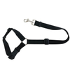 3-in-1 Dog Seatbelt with Adjustable Metal Buckle Safety Headrest Restraint Dog Car Harness with Elastic Bungee for Dogs Pet