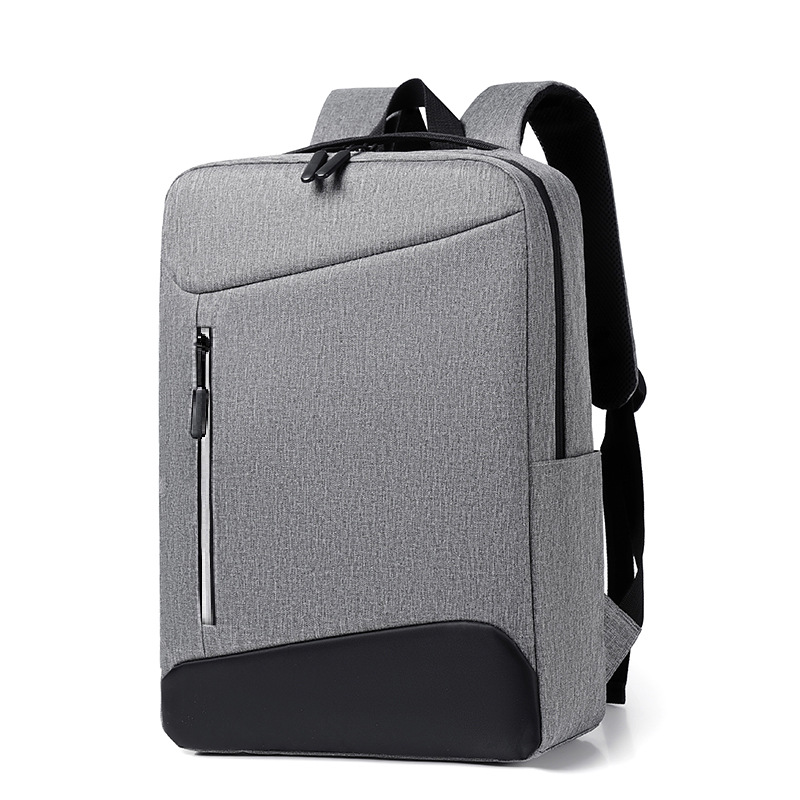 Large Capacity Men's Business Waterproof Laptop Backpack Fits 15.6 Inch Laptop, 12.2'' * 16.1''* 4.7'', Oxford Material