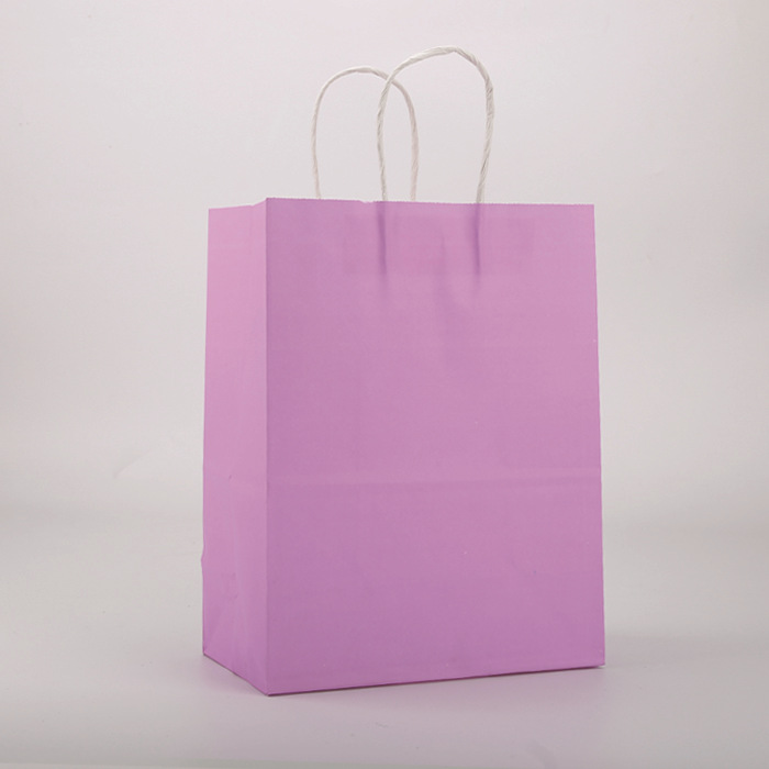 White Kraft Paper Gift Shopping Retail Party Bag Gift Bags with Handles Bulk,100% Recyclable Paper Bags