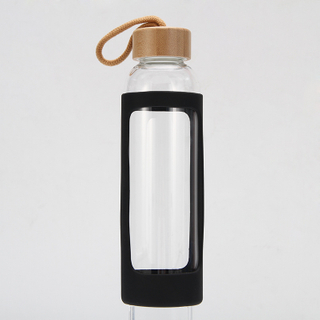 20 oz. Glass Water Bottles with Silicone Sleeve