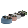 Stainless Steel Pet Bowl 15-degree Slanted Feeder Bowl for Dogs and Cats