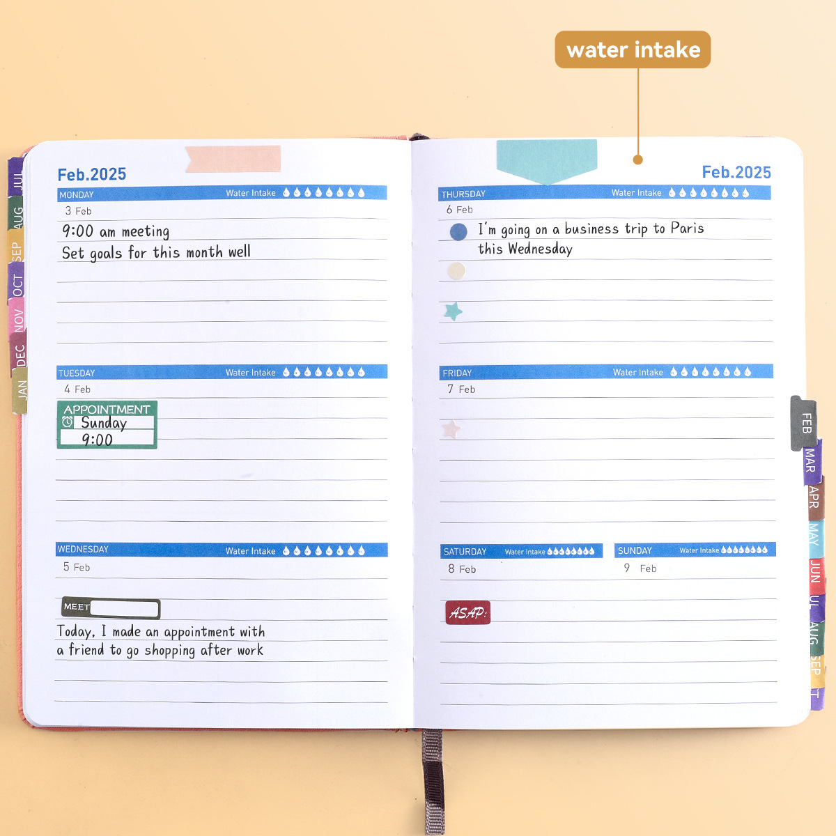 2025 Weekly Monthly Planner