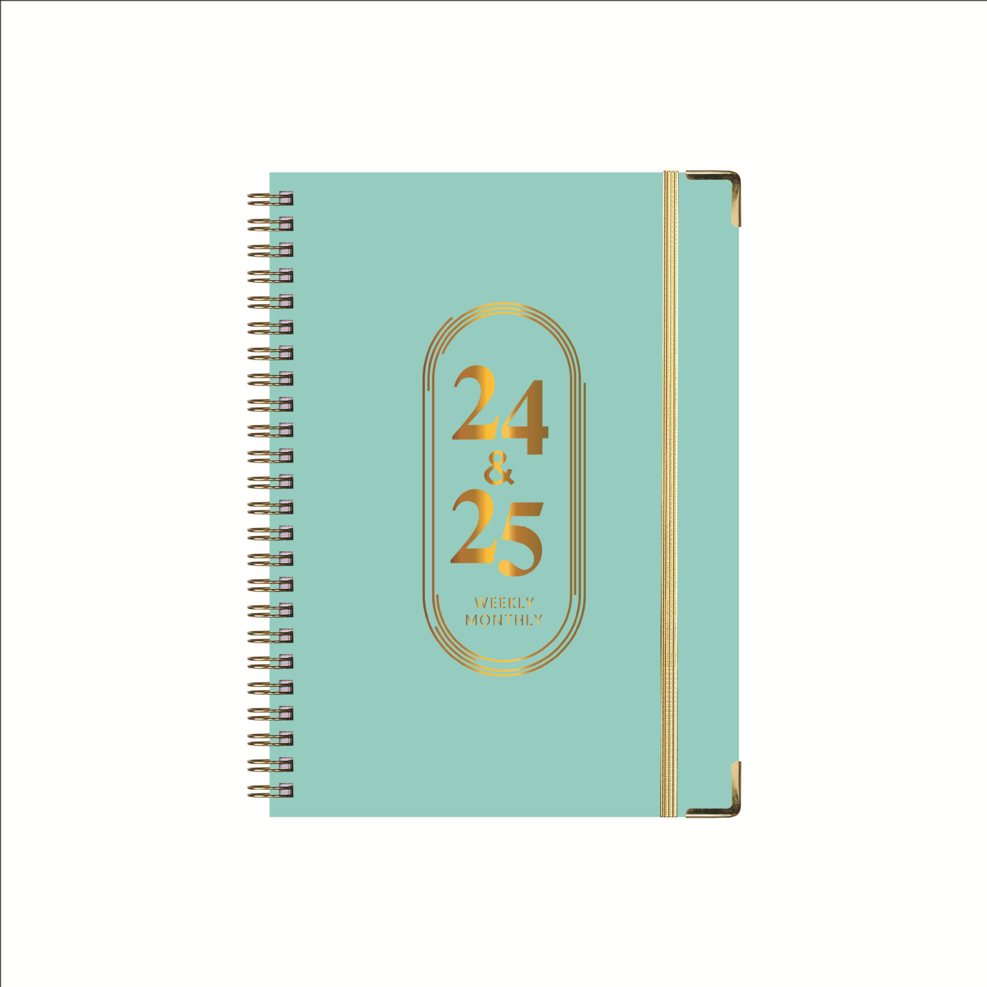 2024-2025 Weekly Monthly Planner Spiral Notebook