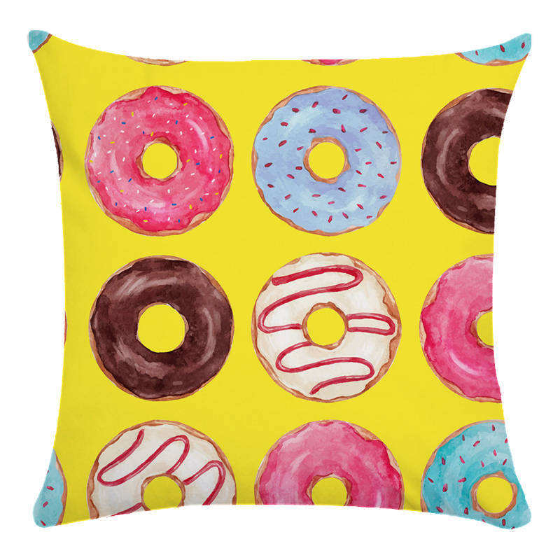 16" x 16" Full Color Throw Pillow Cover Premium Soild Cushion Case for Home Living Room/Couch/Sofa/Bedroom