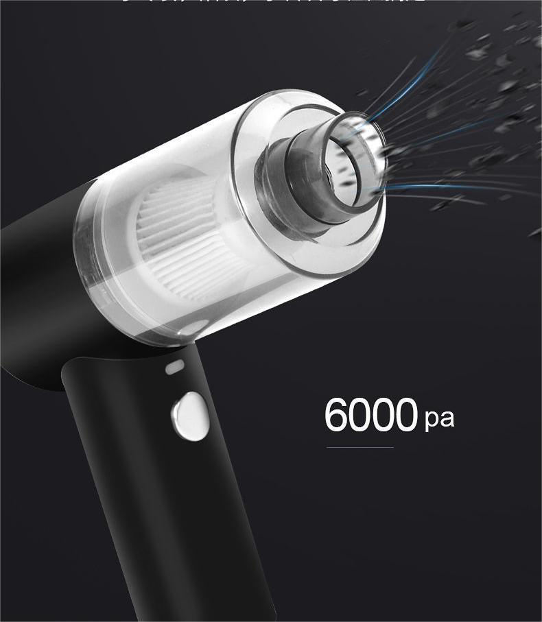 Mini Cordless HandHeld Car Vacuum Cleaner, Can Be Used In The Car/Home/Office/Bathroom/Carpet/Sofa/Keyboard