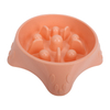 PP Material Slow Food Pet Bowl Healthy Design for Small Medium Size Dogs