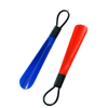 Plastic Handle Shoehorn with Loop