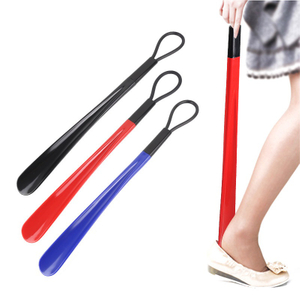 19.5" Long Handled Plastic Shoehorn w/Loop