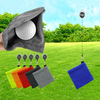 Microfiber Golf Ball Cleaner Towel with Retractable Badge Reel