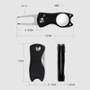 Foldable Golf Divot Repair Tool