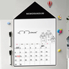 House-Shaped Magnetic Dry Erase Fridge Memo Board Whiteboard