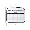 Dry-erase Golf Scoreboard (21.5 X 18.3 Cm) with Top-mounted Marker And Eraser