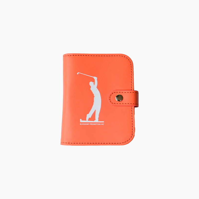 Compact PU Leather Golf Gift Set, Includes Divot Tool, Ball Markers, Tees & Score Pencil