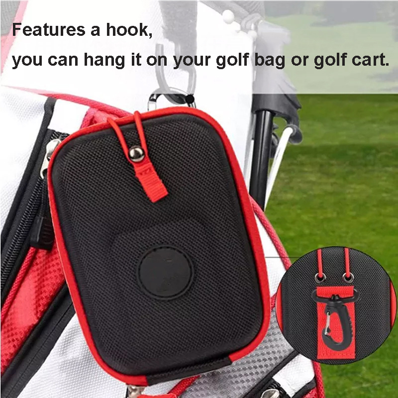 EVA Golf Rangefinder Hard Shell Case EVA Range Finder Carry Bag With Carabiner