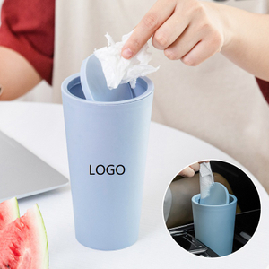 Portable Trash Can with Lid Car Accessories for Interior Leakproof Vehicle Garbage Multipurpose Organizers and Storage