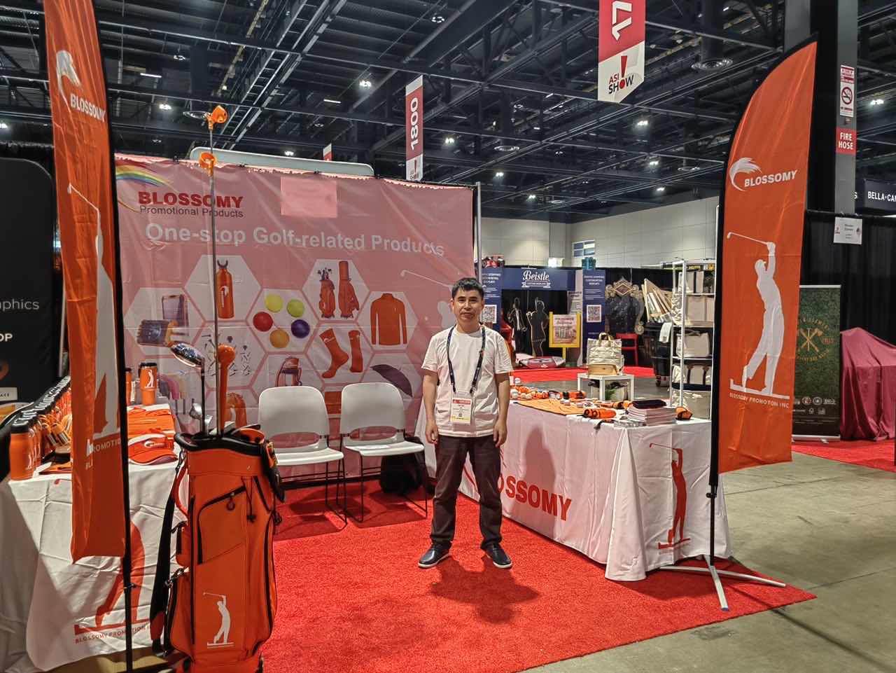 Our Successful Exhibit at ASI Chicago 2025 – Showcasing Premium Golf Products