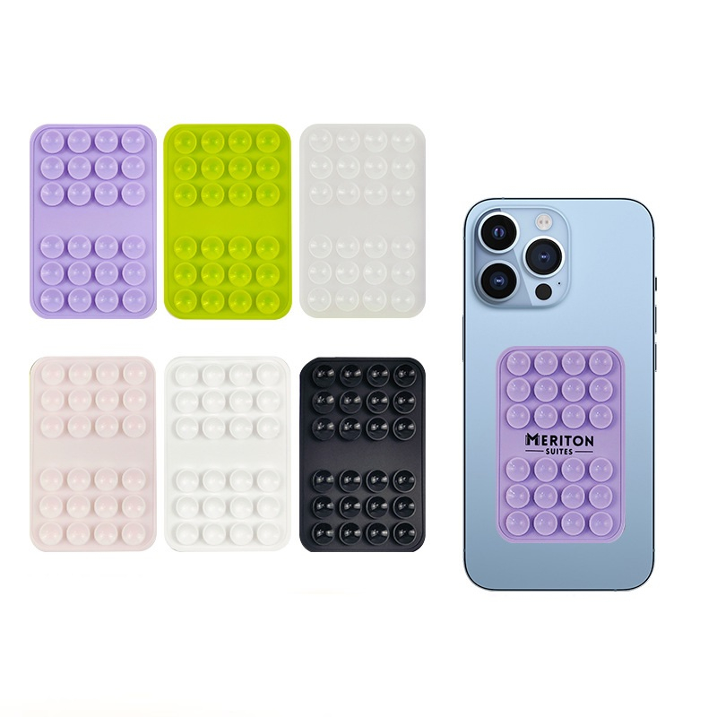 Silicone Adhesive Suction Cup Cell Phone Mount