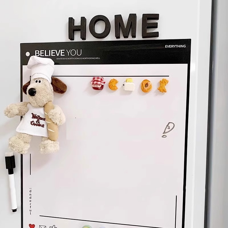 Fridge Pad Magnetic Monthly Weekly Daily Planner Whiteboard