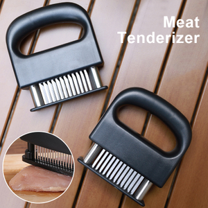Meat Tenderizer With 48 Stainless Steel Ultra Sharper Needle Blades & Safety Lock For Tenderizing Beef Pork Turkey Chicken Steak