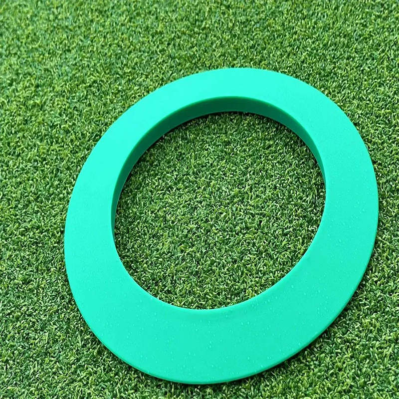 Portable Flexible Silicone Golf Putting Target Cup, 6.1"in Outer Diameter