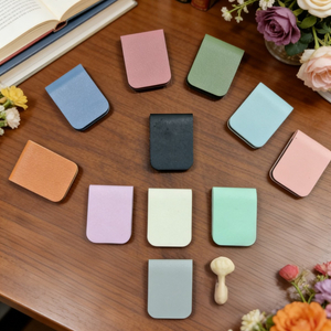 Leather Magnetic Bookmark