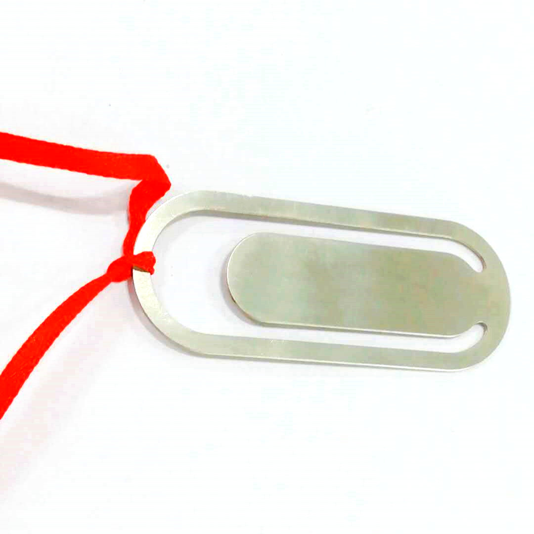 Stainless Steel Bookmark