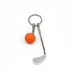 Mini Golf Club Keychain Pendant Key Ring