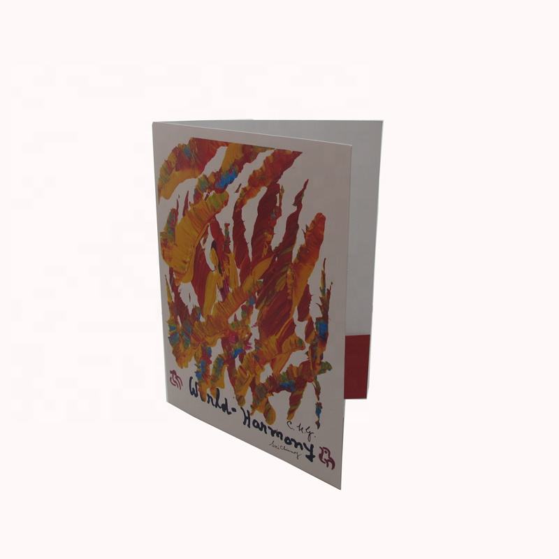 A4 File Two-pocket Paper File Folder