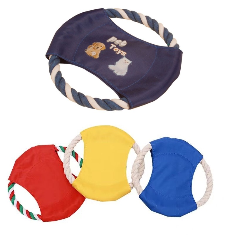 8.3inch Cotton Rope Dog Flying Toy