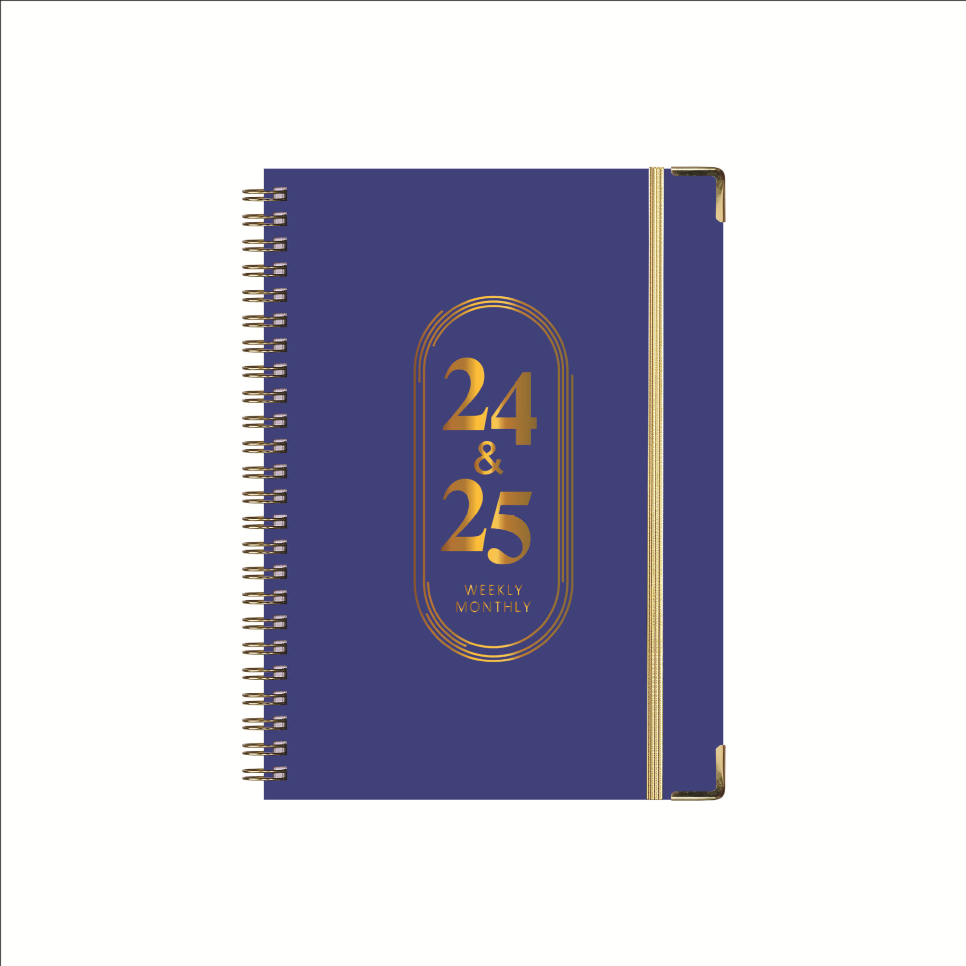 2024-2025 Weekly Monthly Planner Spiral Notebook
