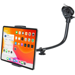Flexible Rotating Phone & Tablet Holder Lazy Stand for Car, Super Suction Dashboard Windshield Car Tablet Mount